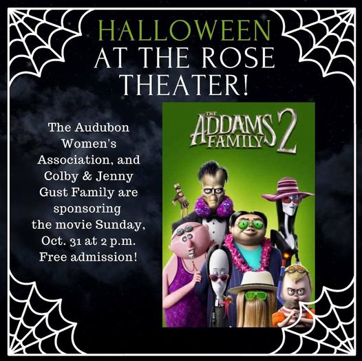 Halloween at the Rose Theater 2021 Audubon County